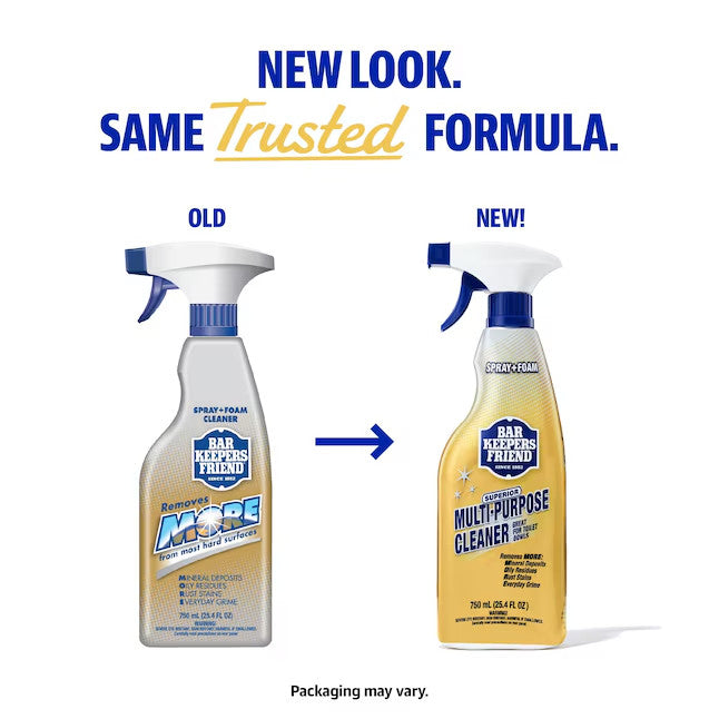 Bar Keepers Friend More Spray + Foam All-Purpose Cleaner, 25.4 oz