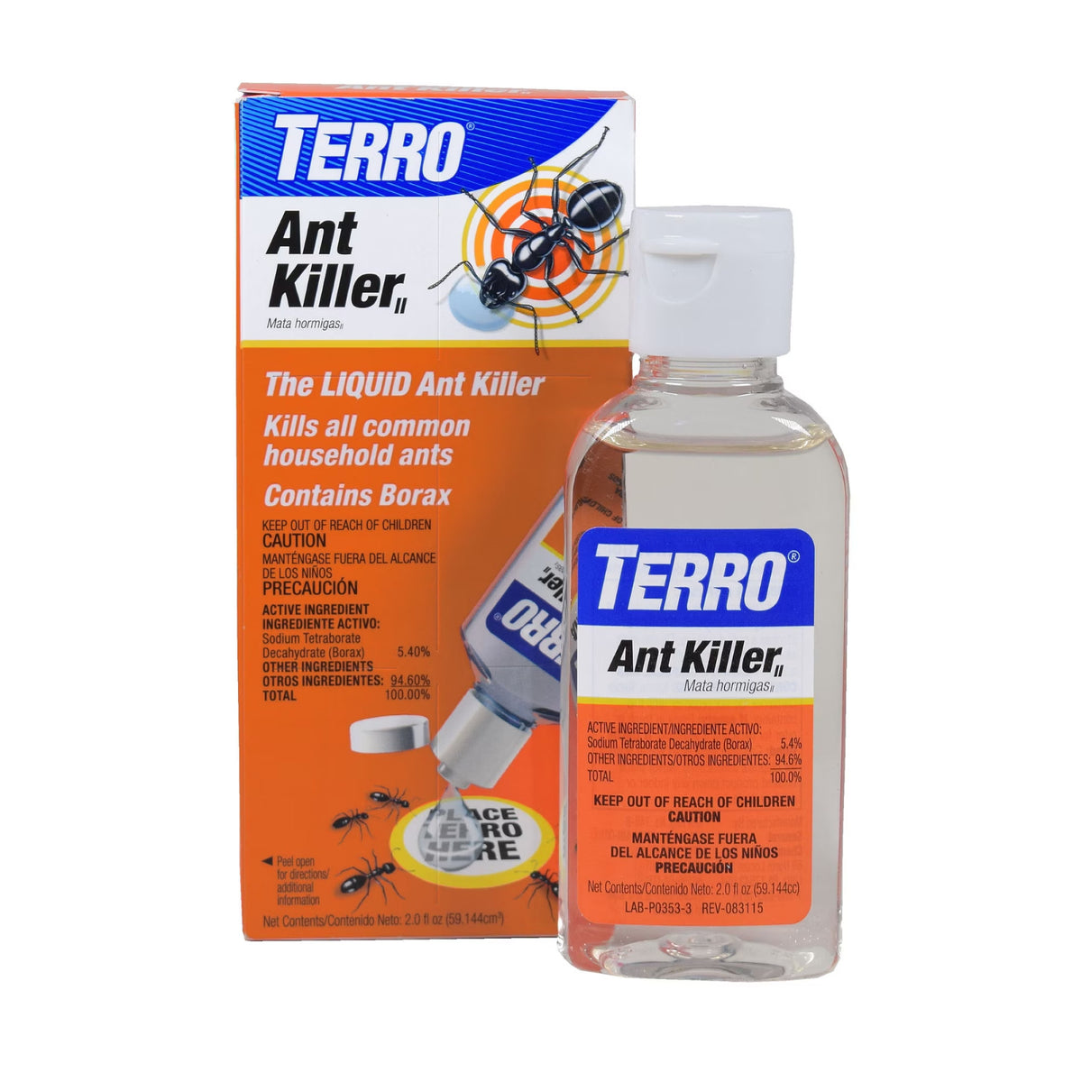 TERRO Liquid Ant Killer II (T200), 2 oz